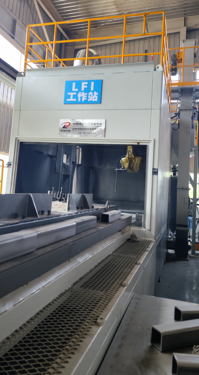 船营喷砂机在航空航天部件的精密处理