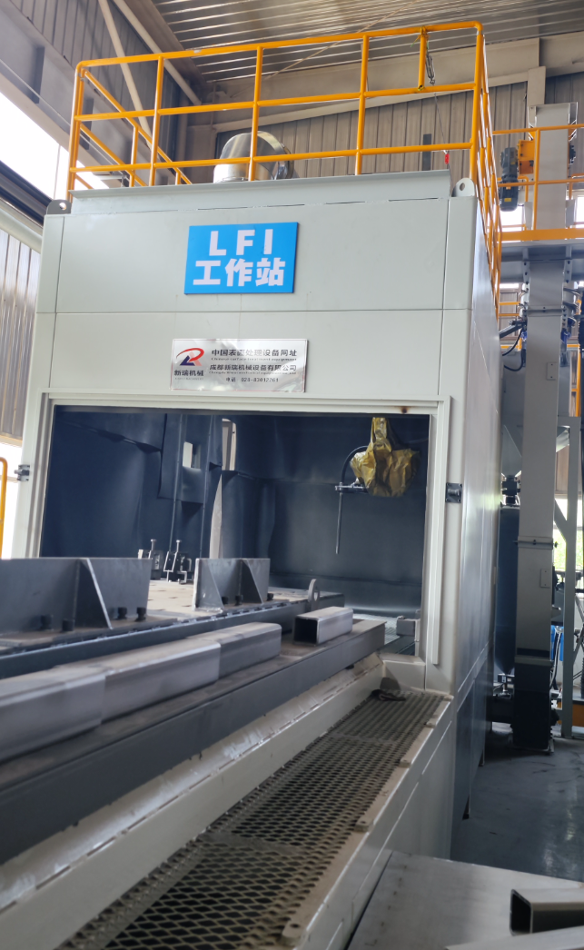 船营喷砂机自动化改造 提升生产线产能